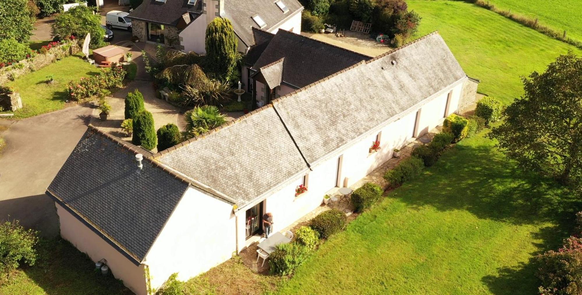 Chez Herveline Le Fer Plouigneau Exteriör bild